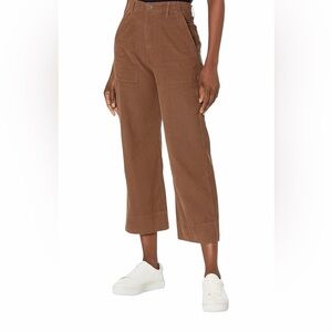 Velvet By Graham & Spencer Vera Corduroy Pant Chocolate Brown (8)